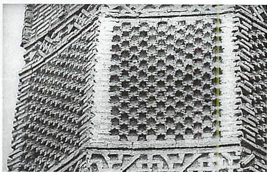 14th-century brickwork, Afghanistan