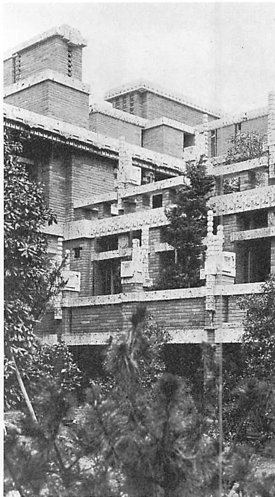 The Imperial Hotel, Tokyo, Frank Lloyd Wright