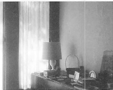 The zone of the windows