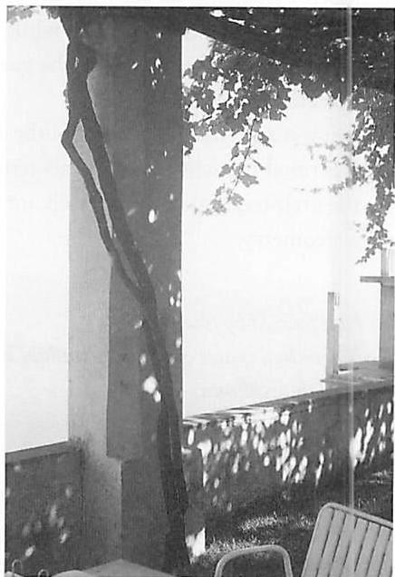 The chamfer helps the column.