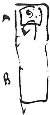 The small garden forms a center (A) at the end of the terrace, which helps the larger center B (the terrace itself), as children and old people run or walk to it, turn around, return. The one center's existence animates the other.