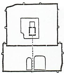The imperial inner city of Beijing: greater centeredness formed by the nesting of the centers