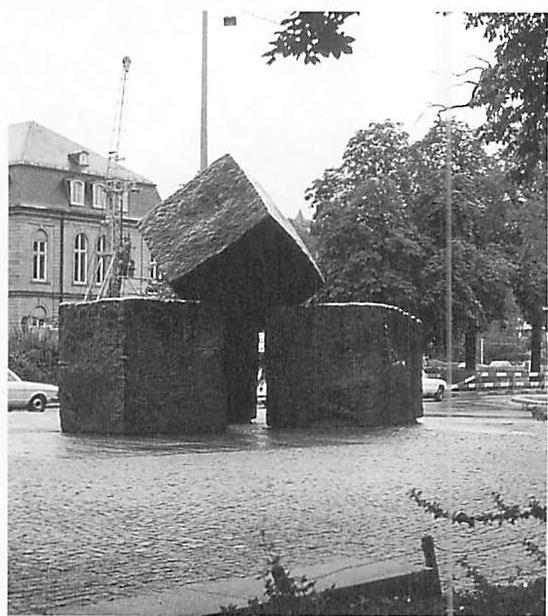 Space formed around and between these blocks is not positive.