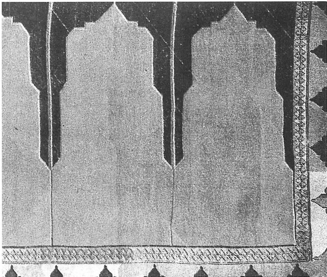 16th-century Turkish multiple-niche prayer carpet