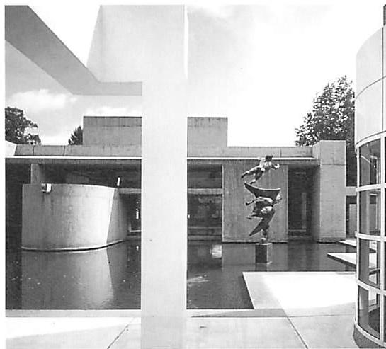 Louis Kahn: three-dimensional space in which positive space fails.