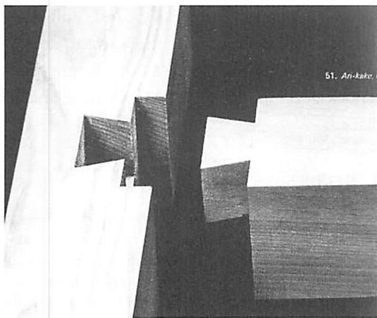 Dovetail as an example of deep interlock