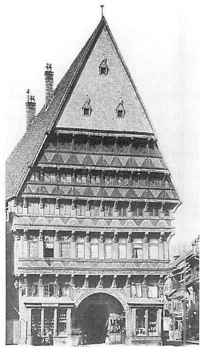 German half-timbered house
