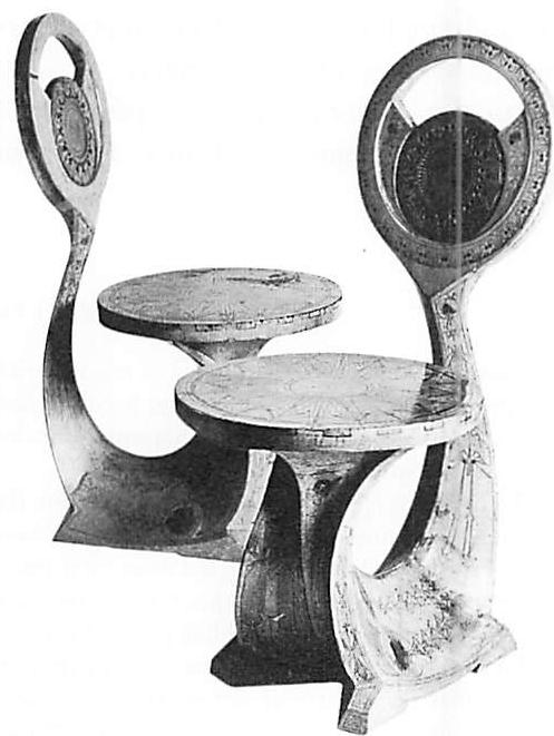 Italian chairs: gross, and utterly lacking in inner calm