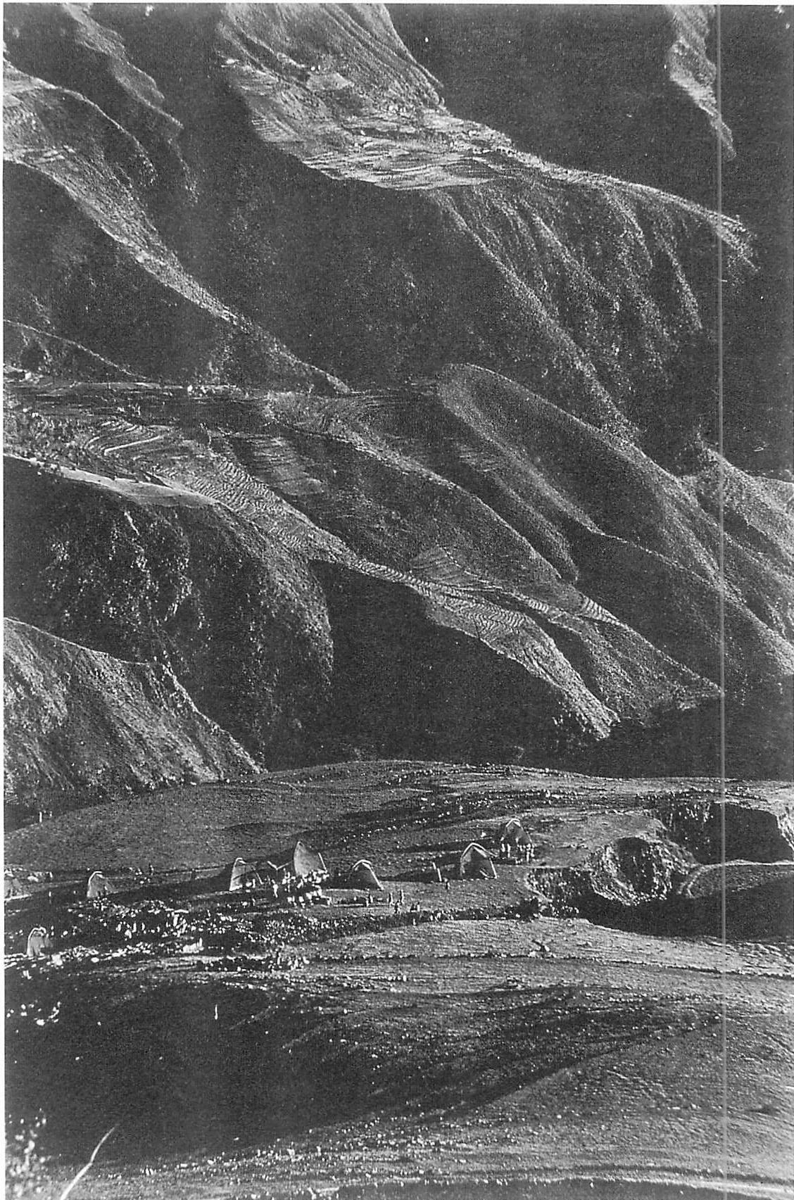 Gradient in the foothills of the Himalayas