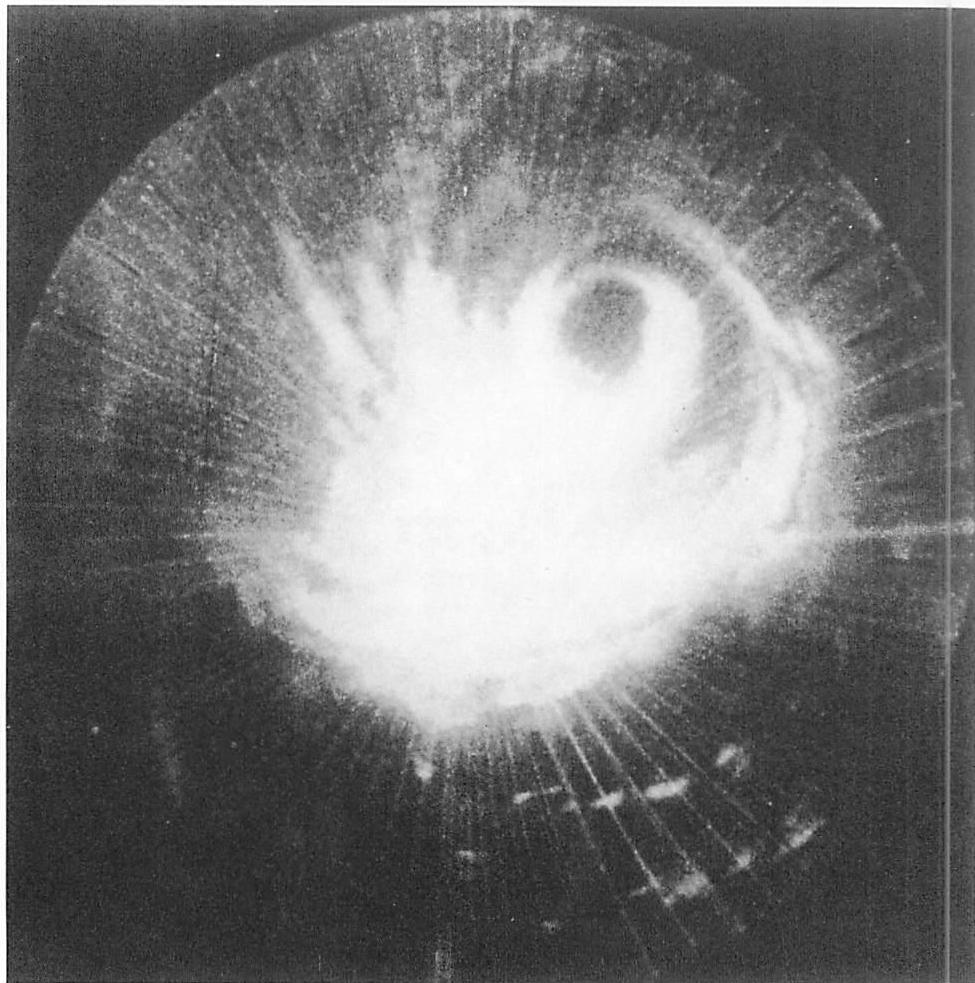 The eye of a big storm