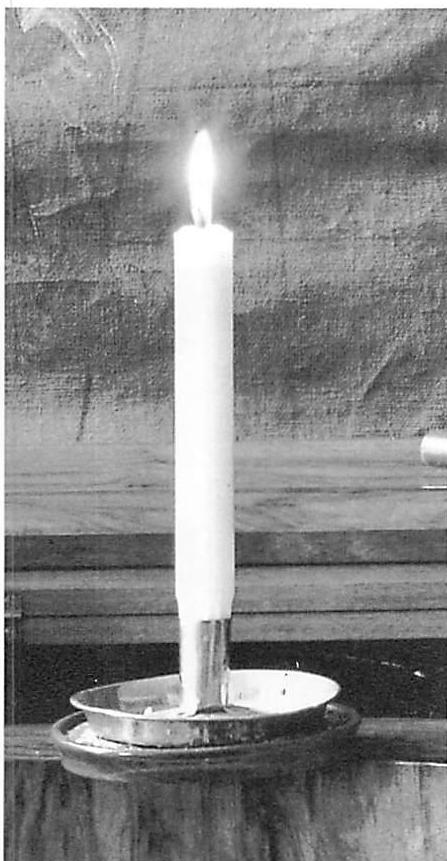 A single candle with its multiplicity of centers