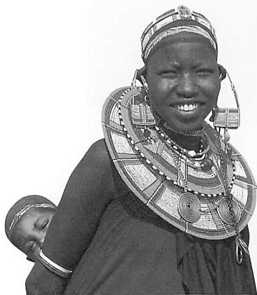 African woman in traditional dress