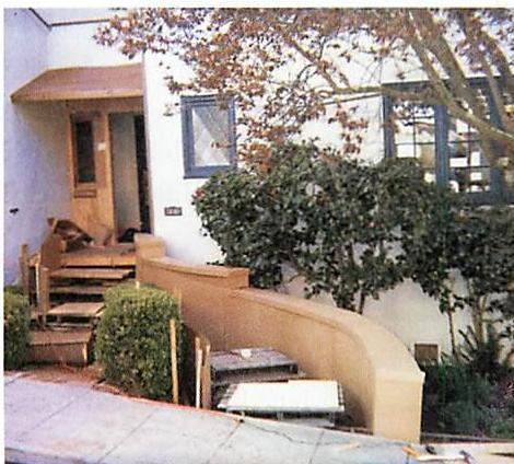 The curved line embellished and given real dimension, to get a more accurate version of the line of the curve.