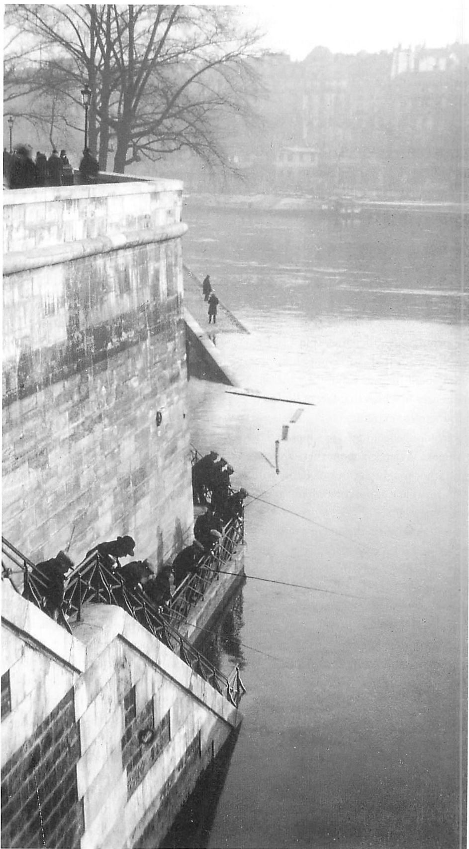 Fishing on undisturbed water at morning