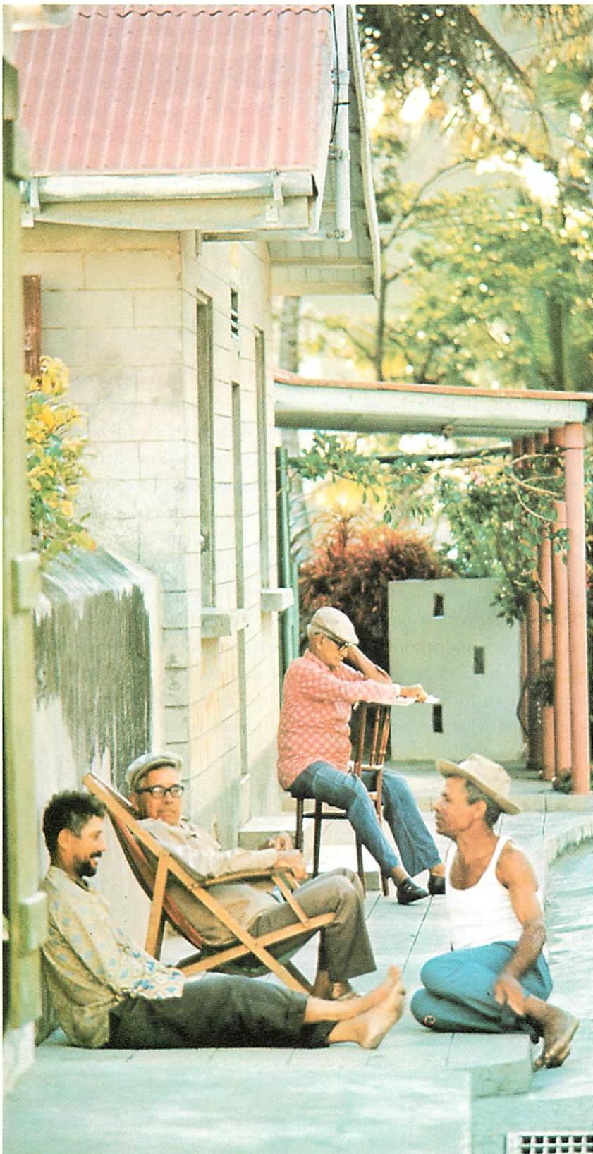 Ease of living, Guadeloupe, French West Indies, Modesty of means matters much less when the environment has grown in support of ordinary things. Here there is charm, comfort, joyfulness in the buildings as a part of life.