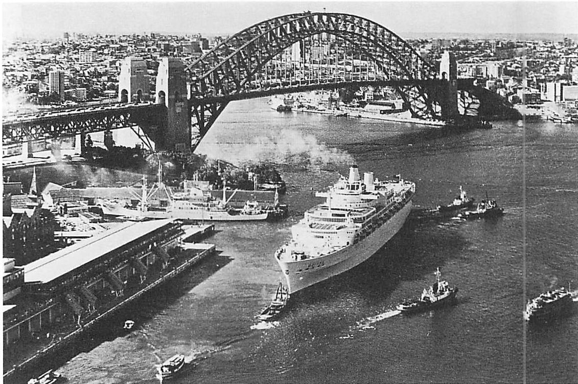 The Sydney Harbor bridge