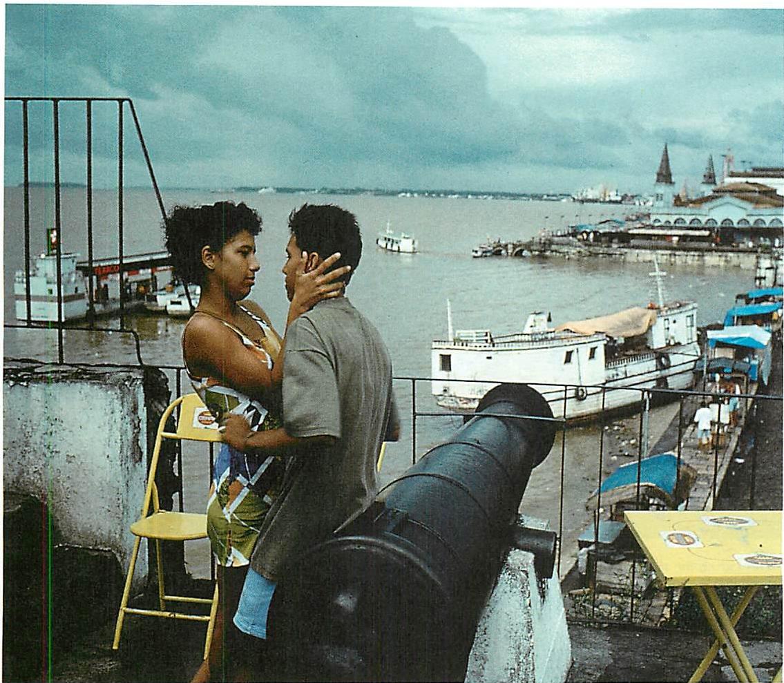 The edge of the Amazon River at Belém