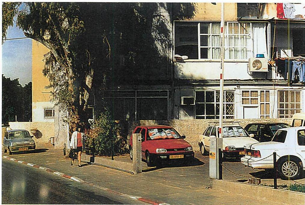 Cars, buildings, windows—a suburb of Buenos Aires, 1997