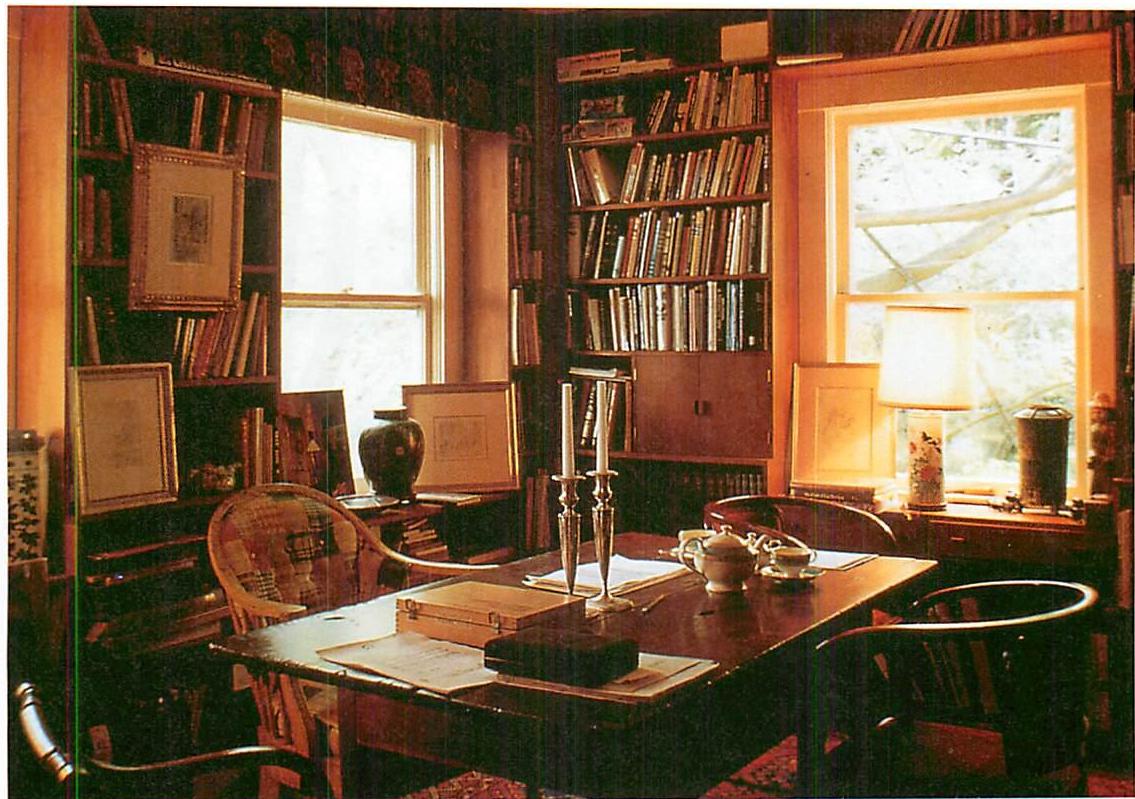 A room (my own library) in which a very large number of adaptive decisions (about 1000) were made, in a relatively short time, and at very low cost. Nevertheless it is a truly generated structure, because every decision, no matter how small, was made in such a way that the resulting relationships became meaningful.
