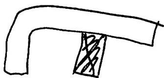 Illustration 4: Emphasizing the main dining hall through shape and position, as a strong center.