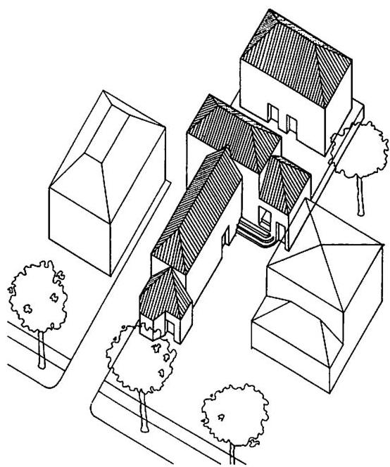 The finished building