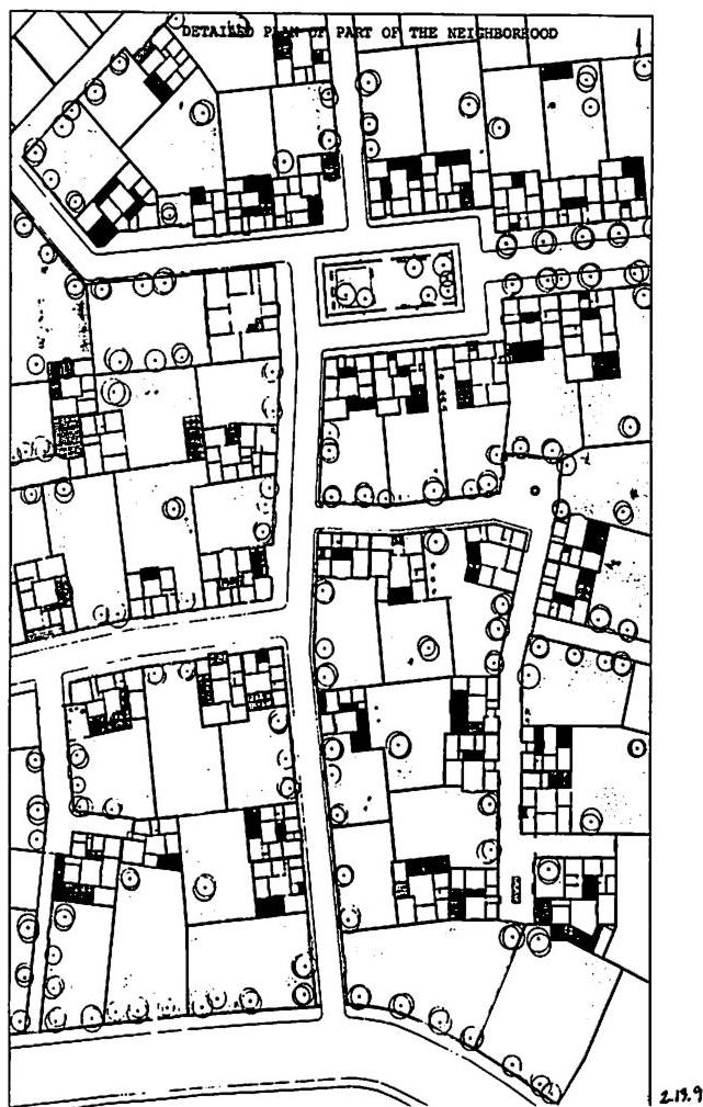 My plan for a neighborhood in Guasare, Venezuela (Christopher Alexander, Artemis Anninou, Hajo Neis, Ingrid King, Jonathan Fefferman, 1982).