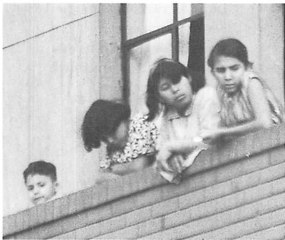 Watching the street: the activity which defines the mirador