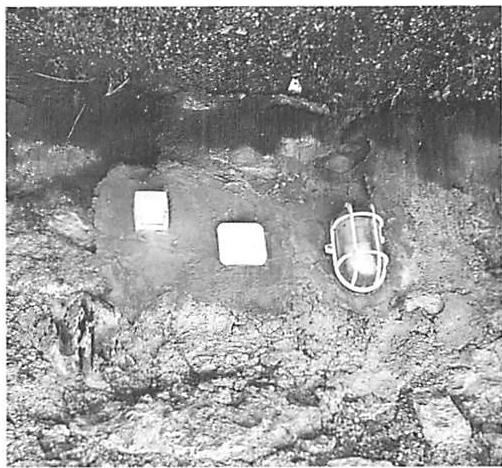 Ravello: Ordinary light and electric box—only for light