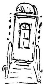 B. Does have feeling, perhaps the most feeling of all the doors illustrated