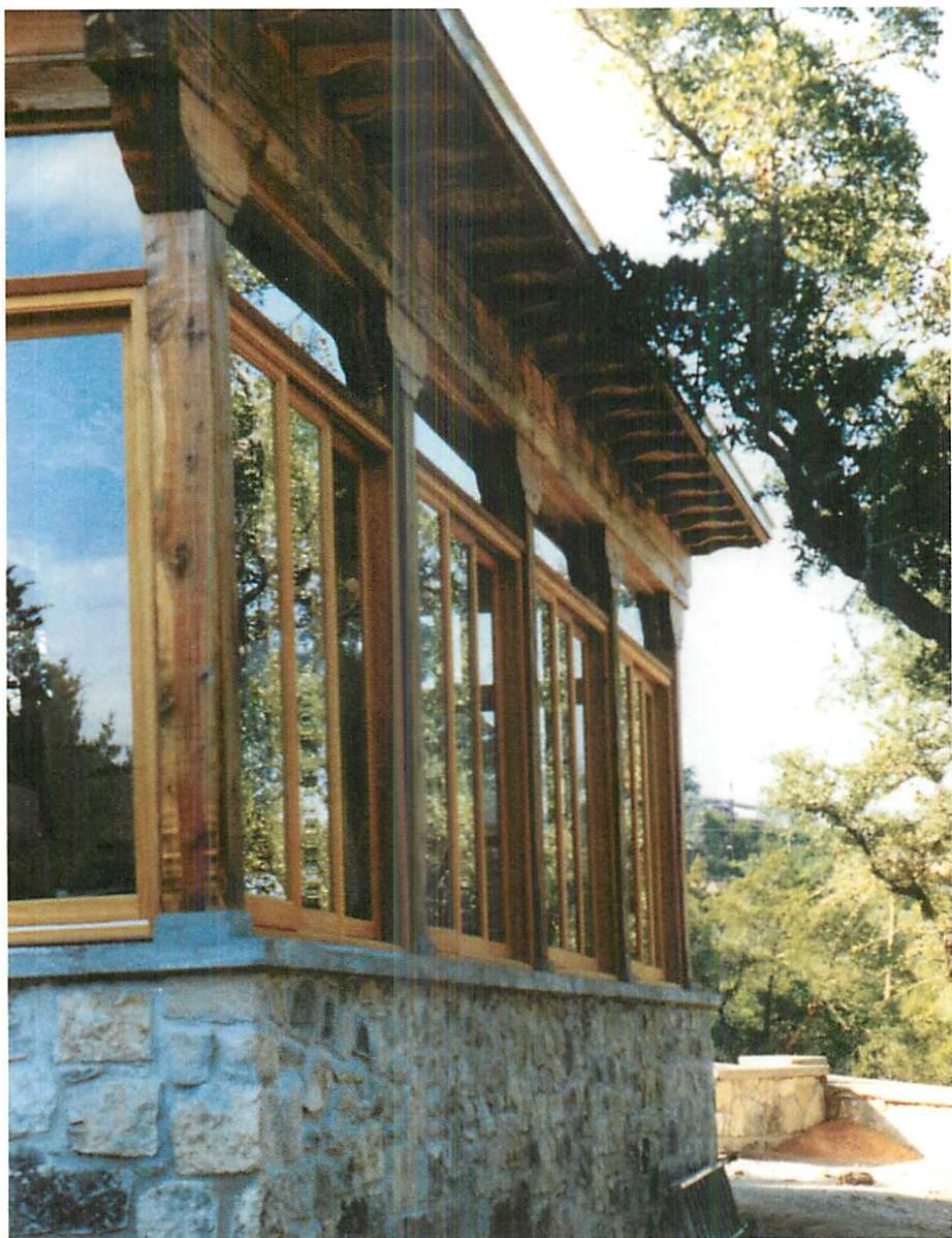 Once again, not ancient style: but again a building without style, that follows directly from the structure-preserving transformations. This is the unfolded geometry of an elaborate porch.