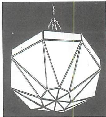 Ugly light proposed by contractor: too much irrelevant structure