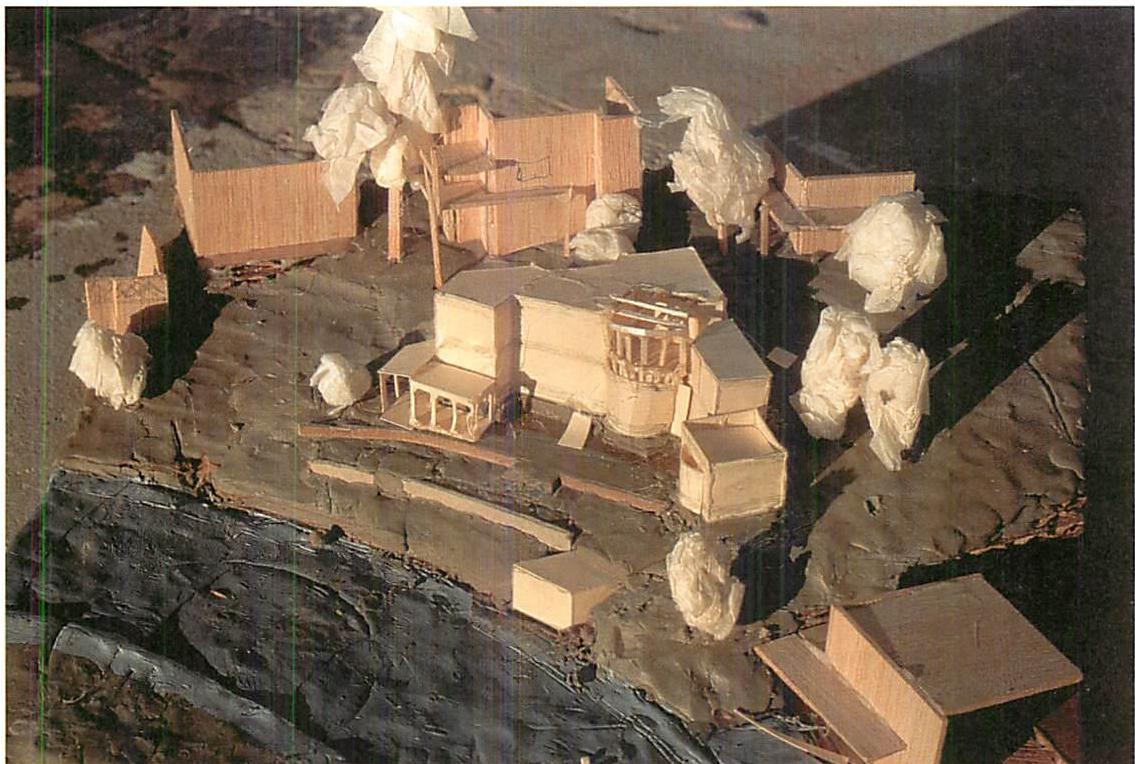 Rough model of final conception, as we imagined it before we started to build