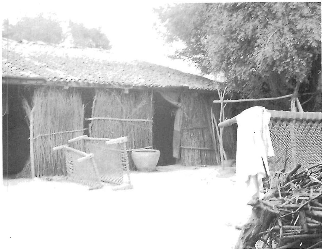 BELONGING: The living room of society in the village where I lived. Bavra. Gujarat, 1961.