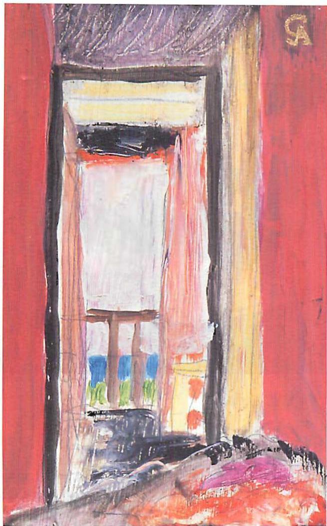 Christopher Alexander. Caribbean light, oil on board, 1992.