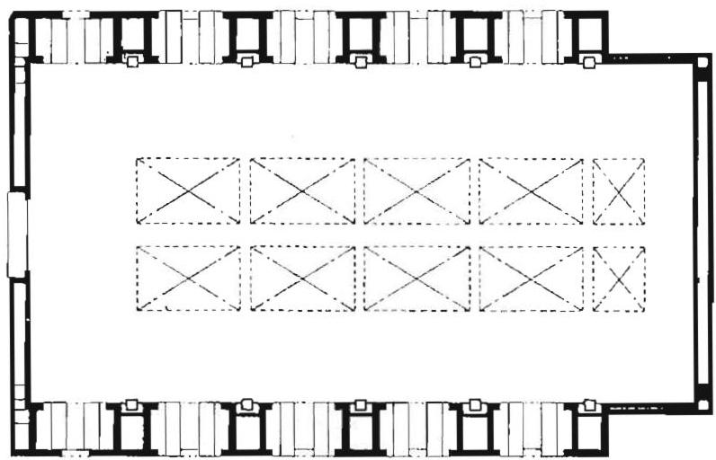 Christopher Alexander, Gary Black, Hojo Neis, Central building. Plan.