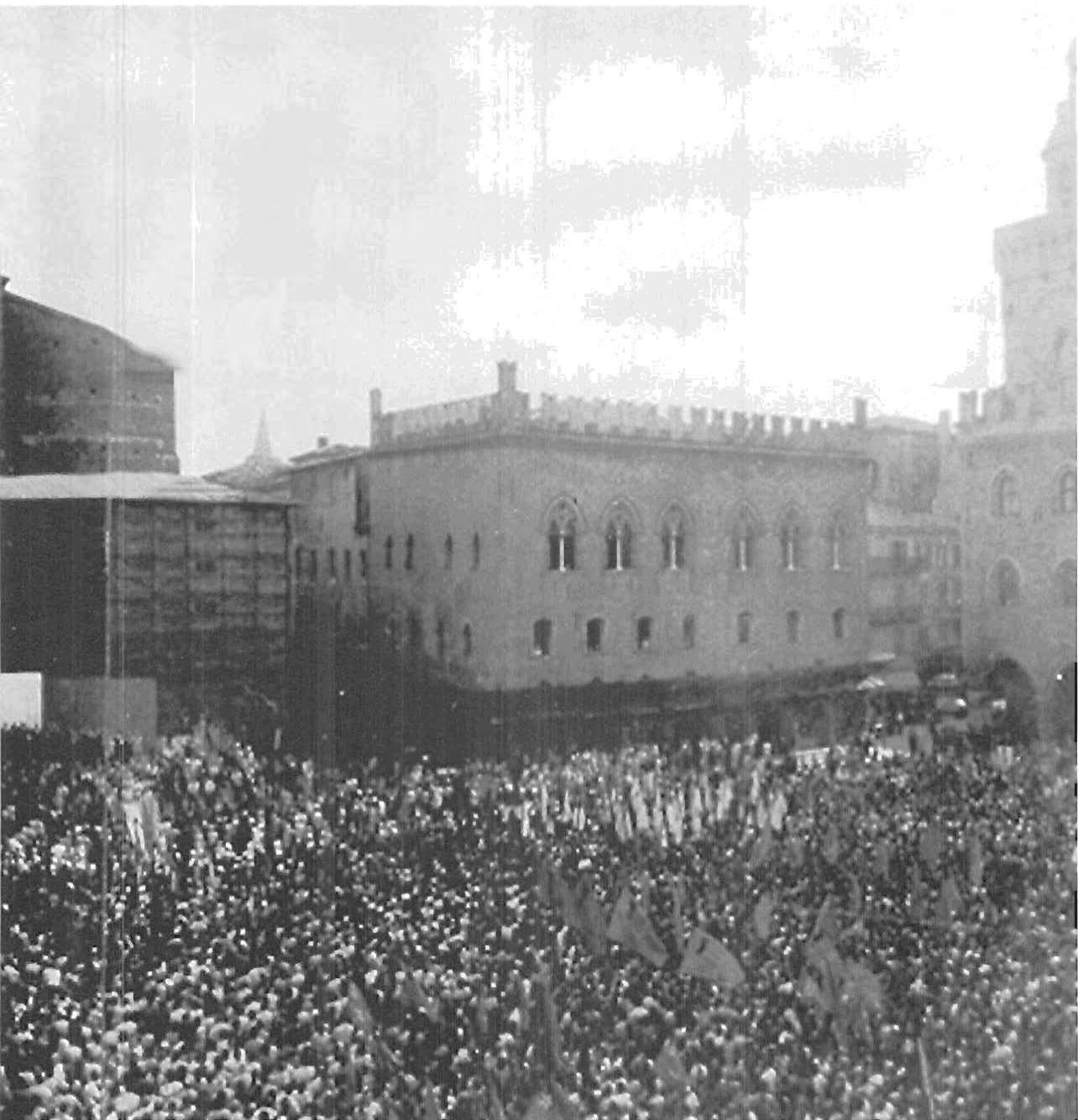 tens of thousands of people talking together, shouting, above all caring, about the future of the city and its environment.