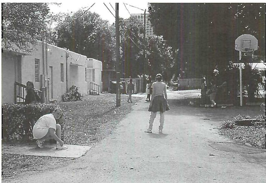 Something to be kept: a lively place where at least the children are having fun.