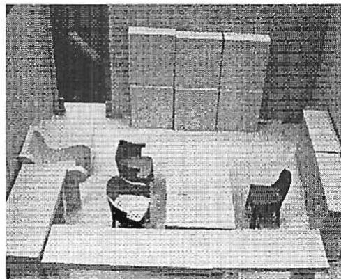 Model of his new office, done using the generative sequence