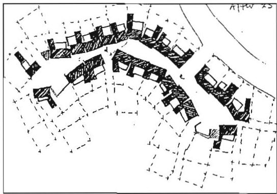 Step 28: three street segments complete