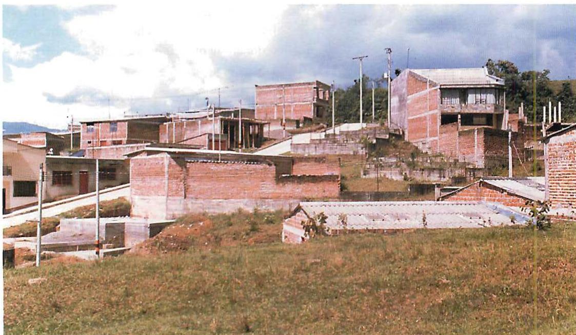 Low-cost houses designed by families in Santa Rosa de Cabal, Colombia, Christopher Alexander, Kleoniki Tsotropoulou, with Ingrid King, Seth Wachtel, Jeannie Radcliffe, Fiona Lawrence, ongoing.