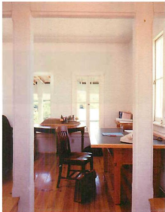 Room, light, furniture. An office in the Martinez house. Christopher Alexander, 1987.