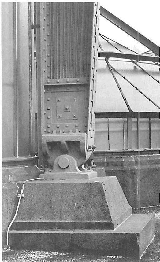 Base of a steel column, Palm House, Botanical Garden, Berlin Dublino, late 19th century.