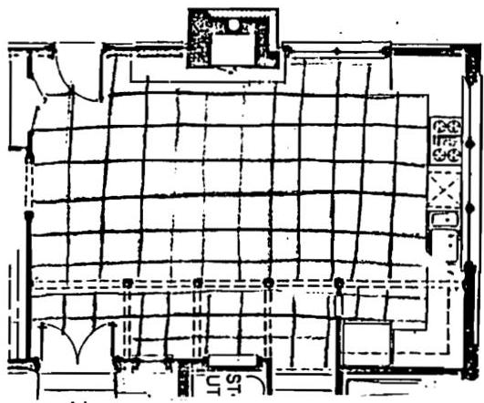 Rectangular grid. Does not work very well.