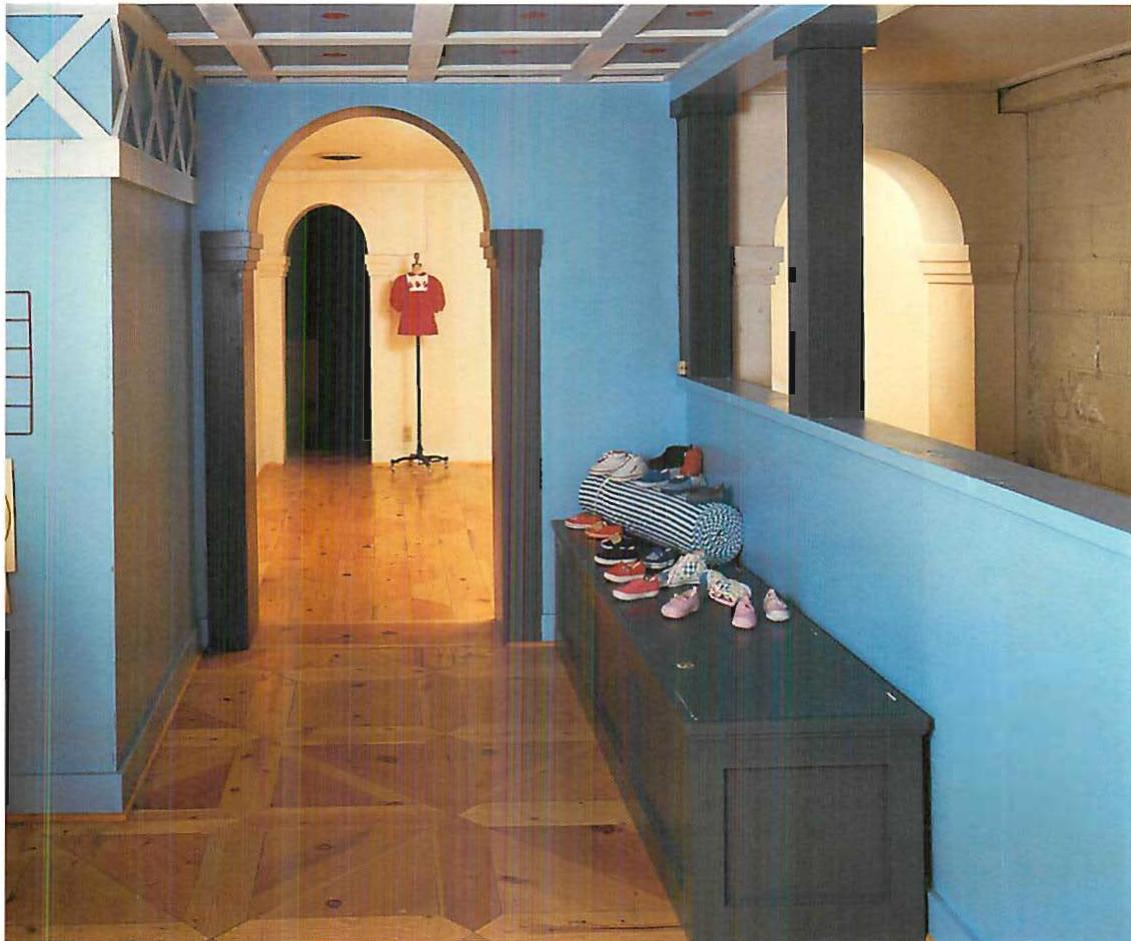 Floors in the Sweet Potatoes Factory, Berkeley. Christopher Alexander and Kleeniki Tsotropoulou, 1986.