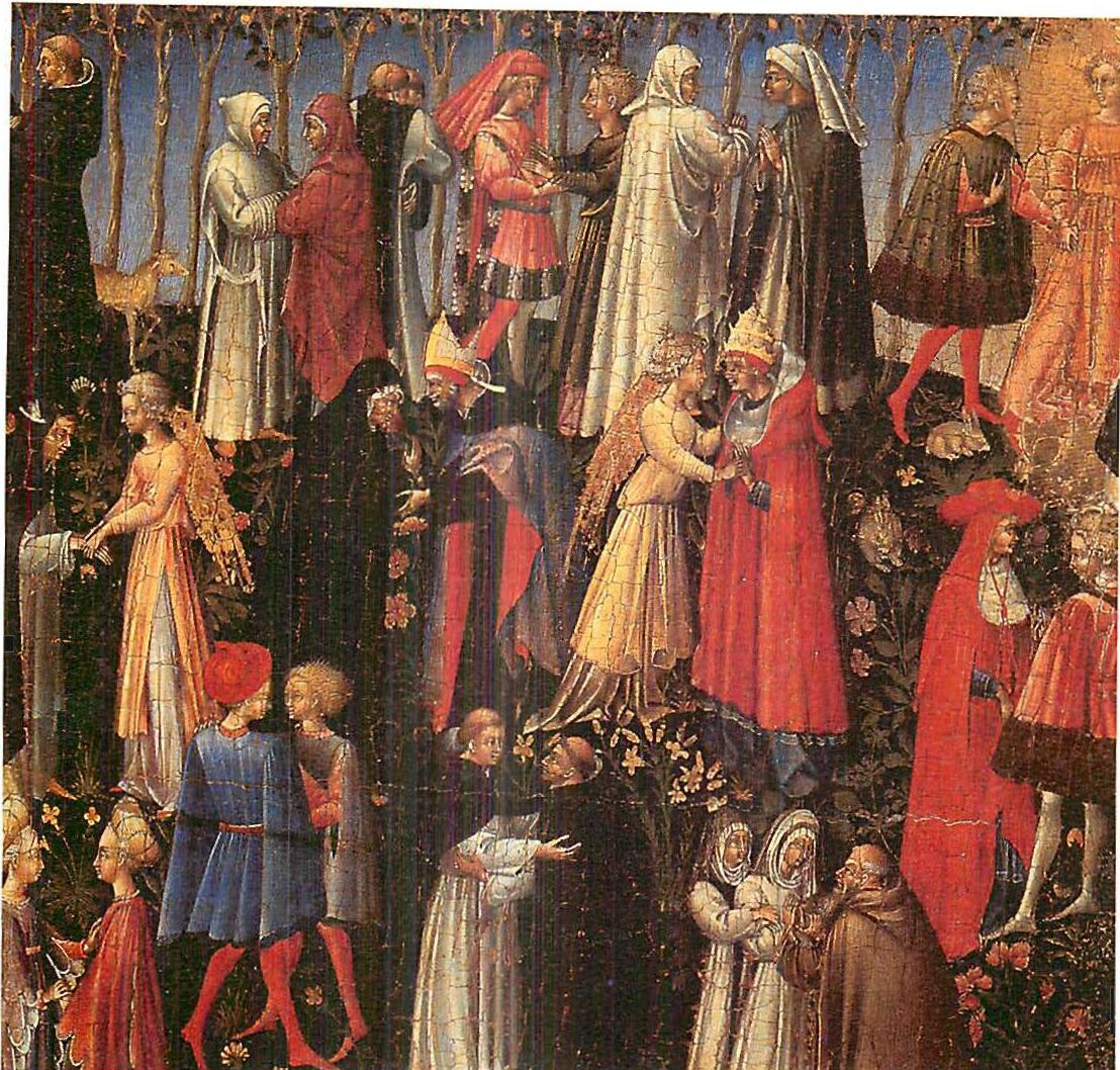 Ginmani di Paolo, Paradise, detail, c. 1470