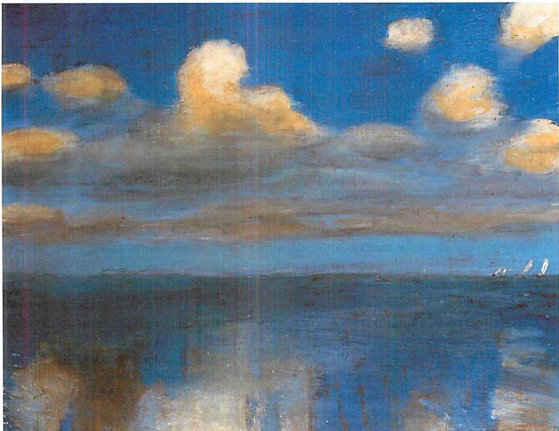 Emil Nolde, Stilles Meer (Calm Sea). 1936
