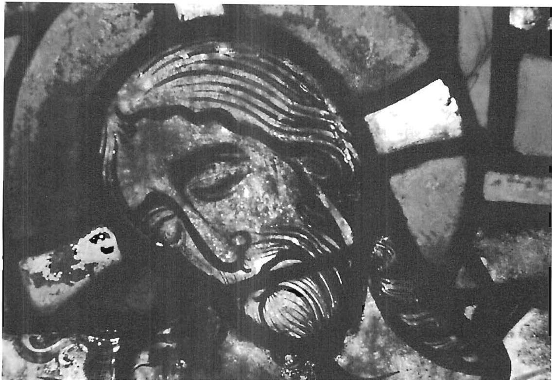 The eyes and beard are I-like beings, too.