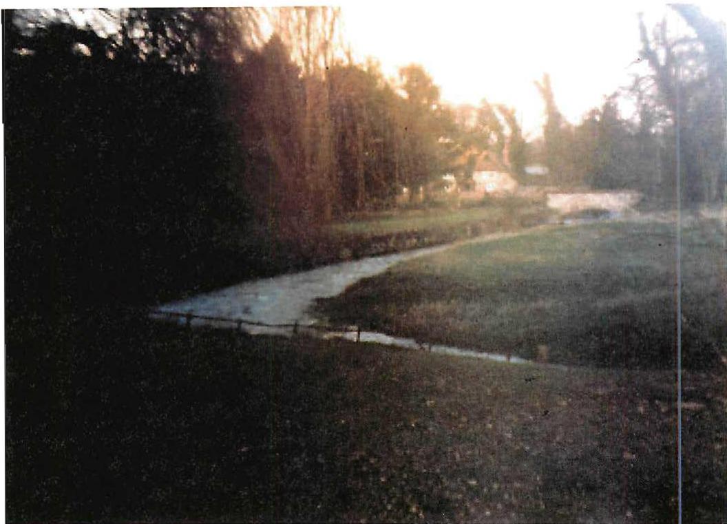 The site in the distance, and the river Levant