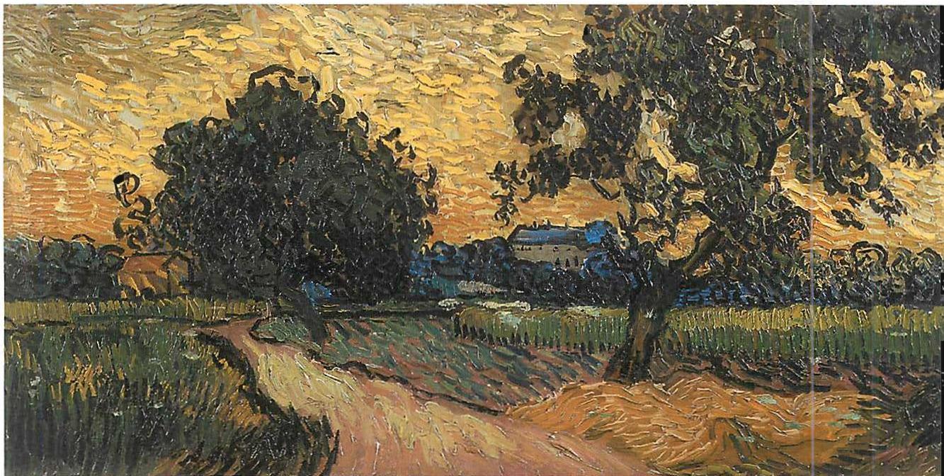 The Castle of Anvers, 1890: one of van Gogh's last paintings