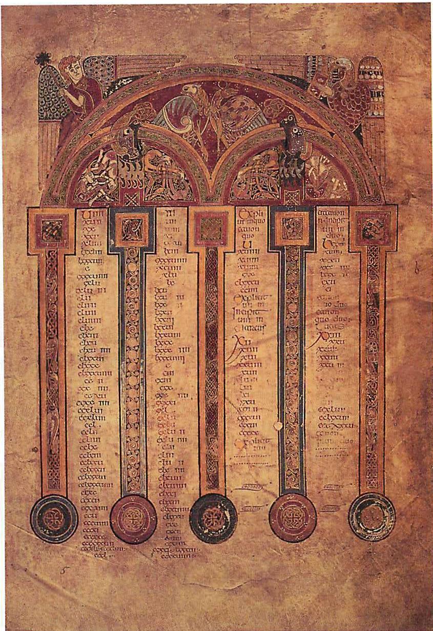 The Book of Kells, 9th century